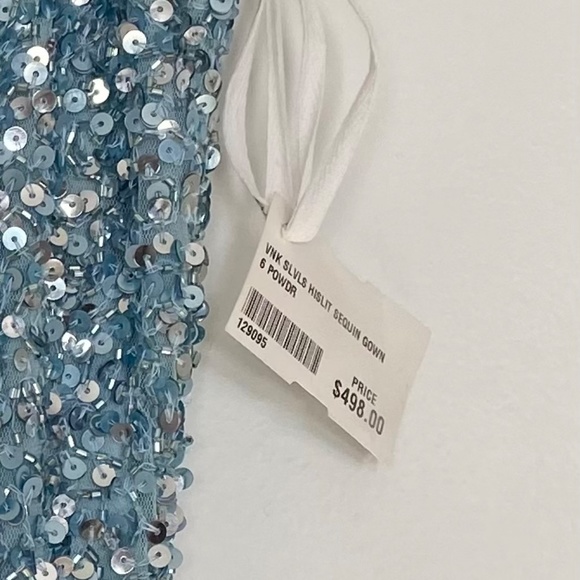 Women’s long sequins evening dress - BRAND NEW - Picture 4 of 7